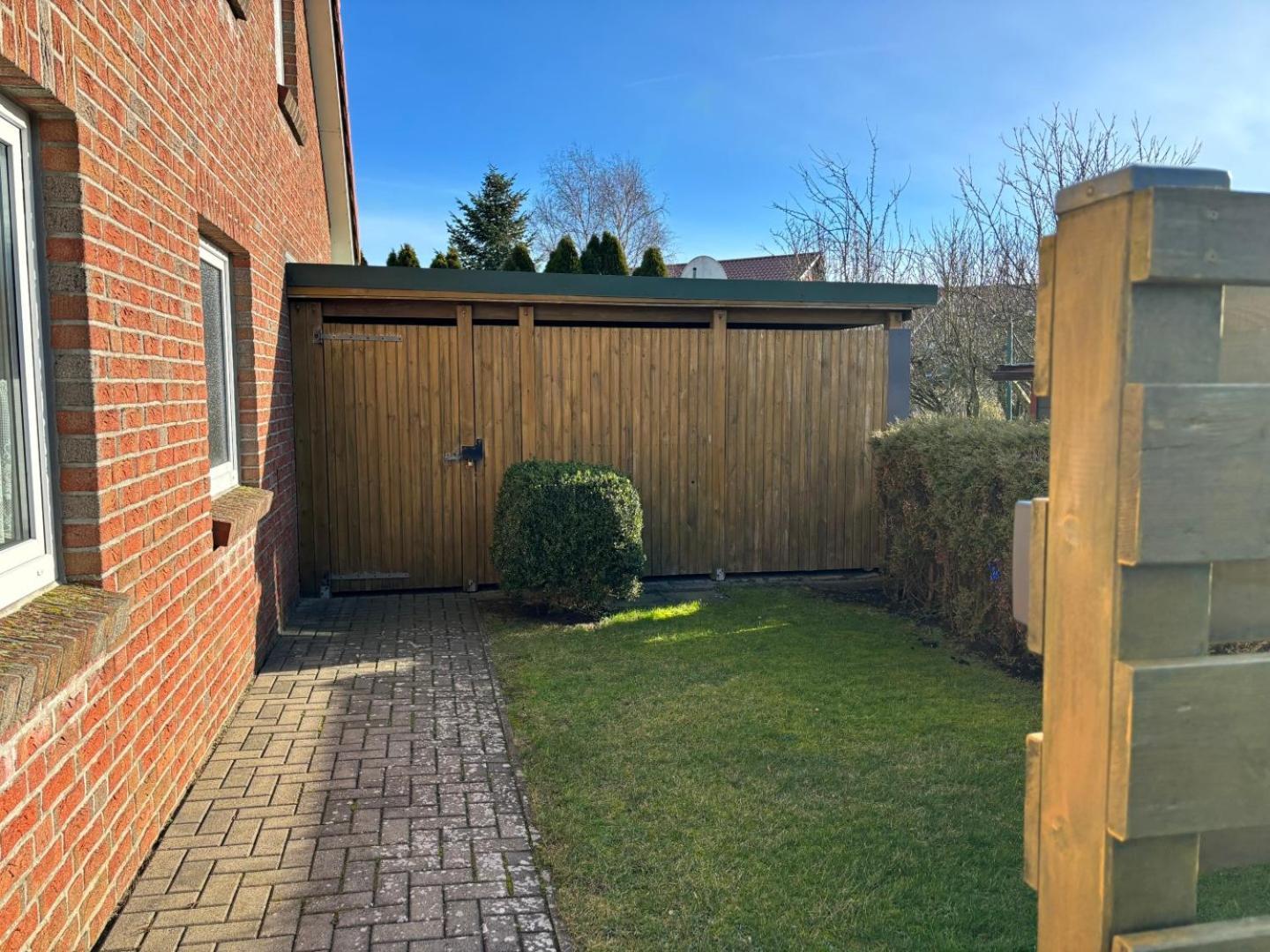Wohnung "Strandturm" In Wremen Am Deich Exterior photo